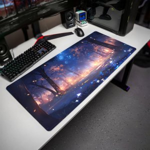 Podkładka Tilt PODKŁADKA POD MYSZ MYSZKĘ Magiczny Las 90x40 TILT Prezent Wytrzymała 2