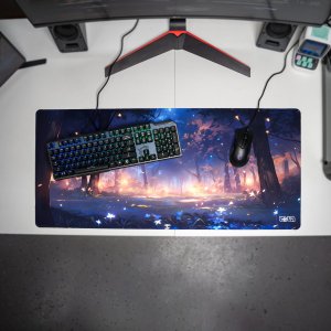 Podkładka Tilt PODKŁADKA POD MYSZ MYSZKĘ Magiczny Las 90x40 TILT Prezent Wytrzymała 4