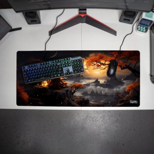 Podkładka Tilt PODKŁADKA POD KLAWIATURĘ Mnisie Zen 90x40 TILT XL Dla gracza Wytrzymała 4