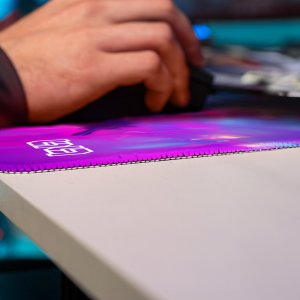 Podkładka Tilt PODKŁADKA POD MYSZ MYSZKĘ Neon Squad 90x40 TILT Duża XL XXL Antypoślizgowa 5