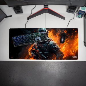 Podkładka Tilt PODKŁADKA POD MYSZ MYSZKĘ Nowoczesna Wojna 90x40 TILT Duża Na biurko 4