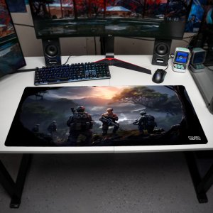 Podkładka Tilt PODKŁADKA POD KLAWIATURĘ Przygotowania do Akcji 90x40 TILT Na biurko XXL 3