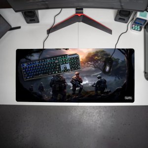 Podkładka Tilt PODKŁADKA POD KLAWIATURĘ Przygotowania do Akcji 90x40 TILT Na biurko XXL 4