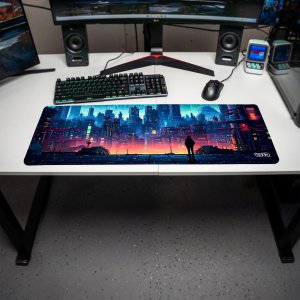 Podkładka Tilt PODKŁADKA POD MYSZKĘ XXL Retro Cyberpunk 80x30 TILT Na biurko XXL 2