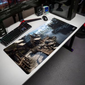 Podkładka Tilt PODKŁADKA POD KLAWIATURĘ Norskie Krajobrazy 90x40 TILT XL Gamingowa 2