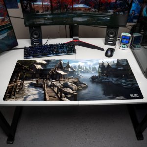 Podkładka Tilt PODKŁADKA POD KLAWIATURĘ Norskie Krajobrazy 90x40 TILT XL Gamingowa 3