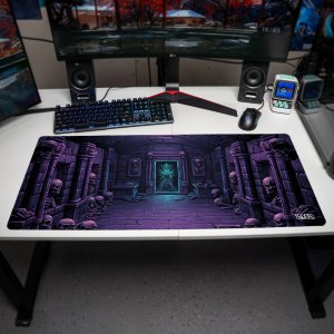 Podkładka Tilt PODKŁADKA POD MYSZ MYSZKĘ Retro Krypta 90x40 TILT XL Gamingowa 2