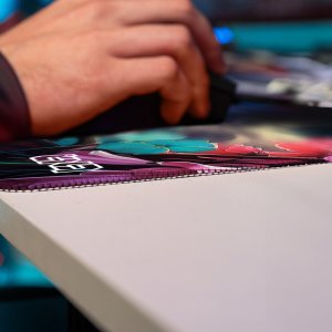 Podkładka Tilt PODKŁADKA POD KLAWIATURĘ Bukiet z Kotka 90x40 Na biurko Duża 5