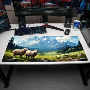 Podkładka Tilt PODKŁADKA GAMINGOWA Mountain Sheep 90x40 Dla gracza 2