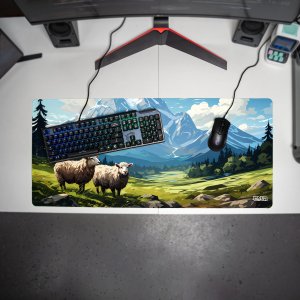 Podkładka Tilt PODKŁADKA GAMINGOWA Mountain Sheep 90x40 Dla gracza 3