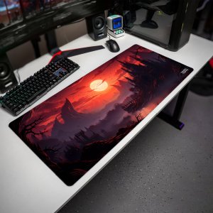 Podkładka Tilt PODKŁADKA POD KLAWIATURĘ Moonshadow Keep 90x40 TILT Wytrzymała Gamingowa 2