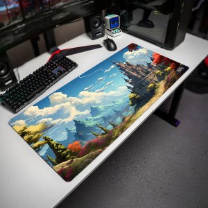 Podkładka Tilt PODKŁADKA POD KLAWIATURĘ Oakheart 90x40 TILT XL XXL Wytrzymała Wodoodporna 2