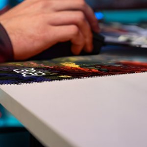 Podkładka Tilt PODKŁADKA POD KLAWIATURĘ Oakheart 90x40 TILT XL XXL Wytrzymała Wodoodporna 4