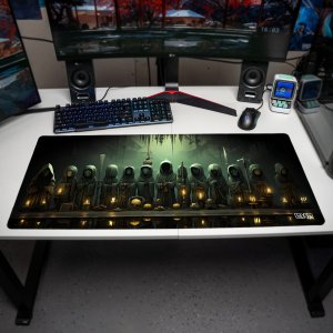 Podkładka Tilt PODKŁADKA POD KLAWIATURĘ Okultyści 90x40 TILT XXL Duża Wytrzymała 3