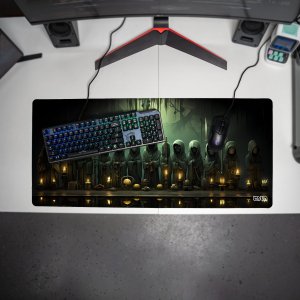 Podkładka Tilt PODKŁADKA POD KLAWIATURĘ Okultyści 90x40 TILT XXL Duża Wytrzymała 4