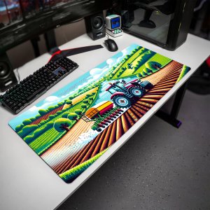 Podkładka Tilt PODKŁADKA GAMINGOWA Symulator Farmy 90x40 XXL Dla gracza 2