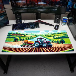 Podkładka Tilt PODKŁADKA GAMINGOWA Symulator Farmy 90x40 XXL Dla gracza 3