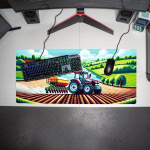 Podkładka Tilt PODKŁADKA GAMINGOWA Symulator Farmy 90x40 XXL Dla gracza 4