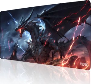 Podkładka Tilt PODKŁADKA GAMINGOWA Dragon of Death 100x50 TILT Wodoodporna Wytrzymała XXL 1