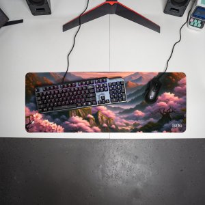 Podkładka Tilt PODKŁADKA POD MYSZ GAMINGOWA Stara Japońska Świątynia 80x30 TILT 3