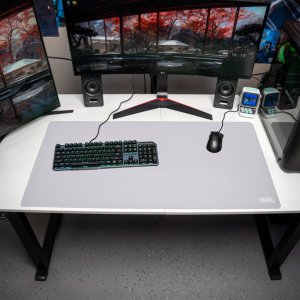 Podkładka Tilt DUŻA PODKŁADKA POD MYSZKĘ Pearlescent Fog 100x50 TILT Dla gracza XXL Duża 3