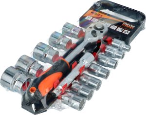 Zestaw narzędzi Faster Tools FASTER TOOLS Zestaw 14 cz. 1/2" 8-32 mm one size 3