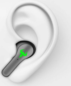 Słuchawki Alogy Słuchawki bezprzewodowe Bluetooth 5.2 Alogy TWS 9D EarPhones z stacja dokująca z mikrofon PowerBank dla graczy Czarne 17