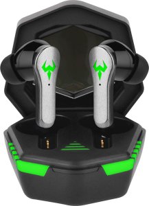 Słuchawki Alogy Słuchawki bezprzewodowe Bluetooth 5.2 Alogy TWS 9D EarPhones z stacja dokująca z mikrofon PowerBank dla graczy Czarne 5