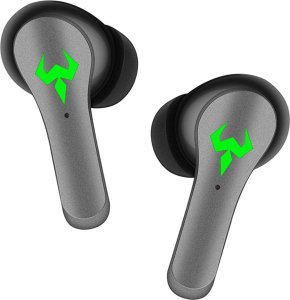 Słuchawki Alogy Słuchawki bezprzewodowe Bluetooth 5.2 Alogy TWS 9D EarPhones z stacja dokująca z mikrofon PowerBank dla graczy Czarne 9