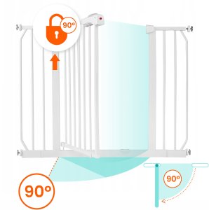 Nukido Barierka bramka zabezpieczająca biała Nukido 718000 11