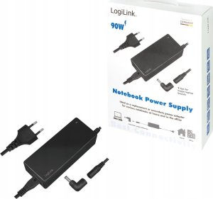 Zasilacz do laptopa LogiLink LogiLink PA0215 adapter zasilający/ inwentor Wewnętrzna 90 W Czarny 7