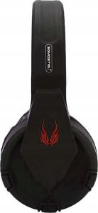 Słuchawki Somostel SŁUCHAWKI NAUSZNE BLUETOOTH SOMOSTEL GAMING STEREO RADIO FM CZARNE, CZERWONE SMS-CK08 RED 2