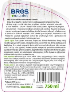 Bros Płyn na mszyce i inne szkodniki BROS Naturalnie 750ml 4