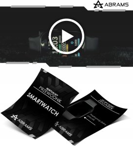 Smartwatch Abrams SMARTWATCH ZEGAREK POLSKIE MENU ROZMOWY SPORT SMART WATCH MĘSKI ORAZ DAMSKI 14