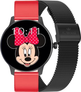 Smartwatch G.Rossi Zegarek SMARTWATCH na Komunię G. Rossi SW020-2 + czerwony pasek silikonowy 2