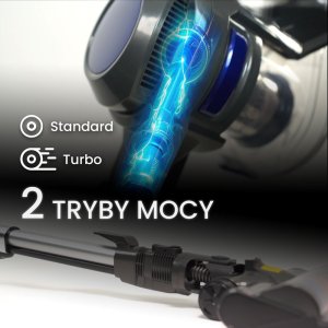 Odkurzacz pionowy Air Essence Bezprzewodowy, pionowy, ręczny odkurzacz Air Essence Bise, 100AW, technologia cyklonowa 5