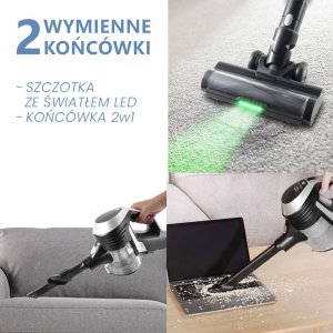 Odkurzacz pionowy Air Essence Air Essence Bise PRO bezprzewodowy, pionowy, ręczny odkurzacz 11