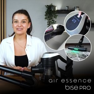 Odkurzacz pionowy Air Essence Air Essence Bise PRO bezprzewodowy, pionowy, ręczny odkurzacz 3