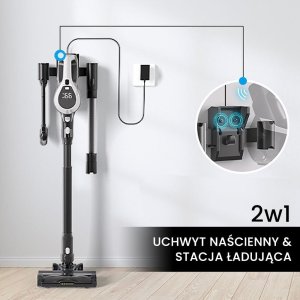 Odkurzacz pionowy Air Essence Air Essence Bise PRO bezprzewodowy, pionowy, ręczny odkurzacz 9