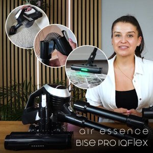 Odkurzacz pionowy Air Essence Air Essence Bise PRO iQFlex bezprzewodowy, pionowy, ręczny odkurzacz 2