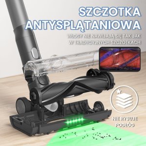 Odkurzacz pionowy Air Essence Air Essence Bise PRO iQFlex bezprzewodowy, pionowy, ręczny odkurzacz 7