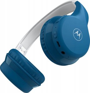 Słuchawki Hama MOTOROLA słuchawki bluetooth nauszne JR300 blue-grey 5
