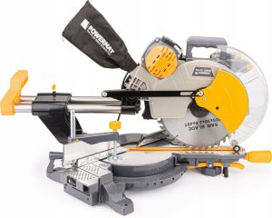 Powermat Piła ukośna pilarka ukośnica do drewna laser 2200W Powermat PM-UK-2200M 2