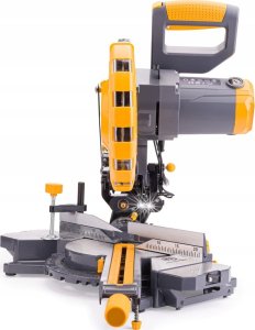 Powermat Piła ukośna pilarka ukośnica do drewna laser 2400W Powermat PM-UK-2400M 9