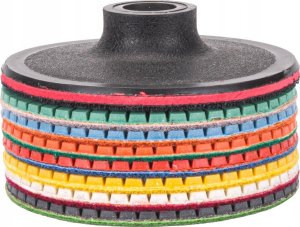 Powermat Tarcza diamentowa zestaw do szlifowania gresu dysk Powermat PM-DPP-100TM 6