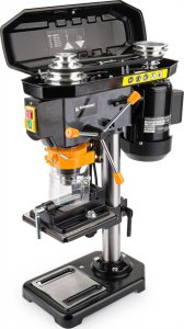 Wiertarka Powermat Wiertarka stołowa słupowa kolumnowa 1600w + imadło POWERMAT PM-WS-1600M 3