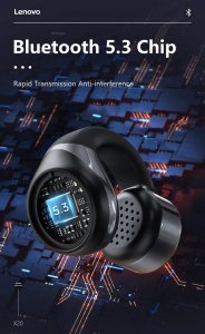 Słuchawki Lenovo Lenovo X20 Ear Clip TWS 3