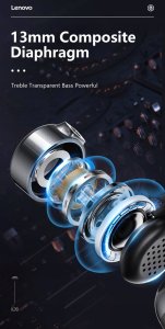 Słuchawki Lenovo Lenovo X20 Ear Clip TWS 5