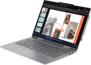 Laptop Lenovo ThinkPad X1 2-in-1 | Grey | 14 " | IPS | Touchscreen | WUXGA | 1920 x 1200 pixels | Anti-glare | Intel Core U7 | 165U | 64 GB | Soldered LPDDR5x | SSD 1000 GB | Intel Graphics | Windows 11 Pro | 1