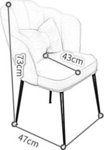 Hedo Toaletka kosmetyczna LED Marmurek/ Komplet mebli blat 80 cm Ana - kolor biały 5